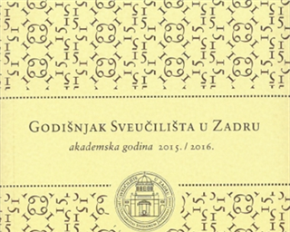 Godišnjak Sveučilišta u Zadru akademska godina 2015./2016.